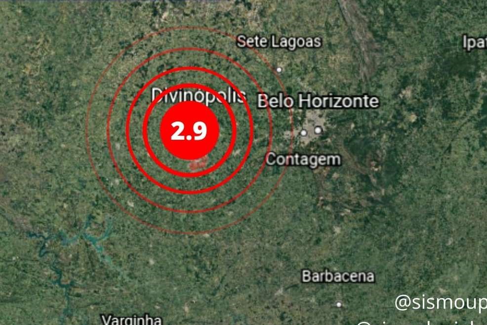 Em seis dias, Divinópolis registra 16 terremotos